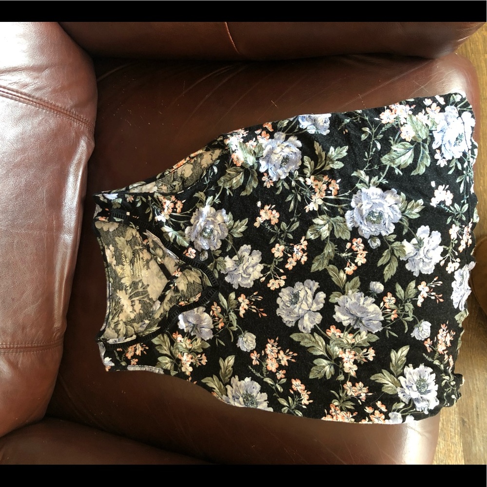 Floral Hollister Tank